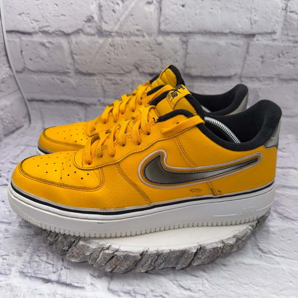 Nike Air Force 1 x NBA 07 Sport LA Lakers Shoe BV1168-700 Men Size 12 - Picture 3 of 12